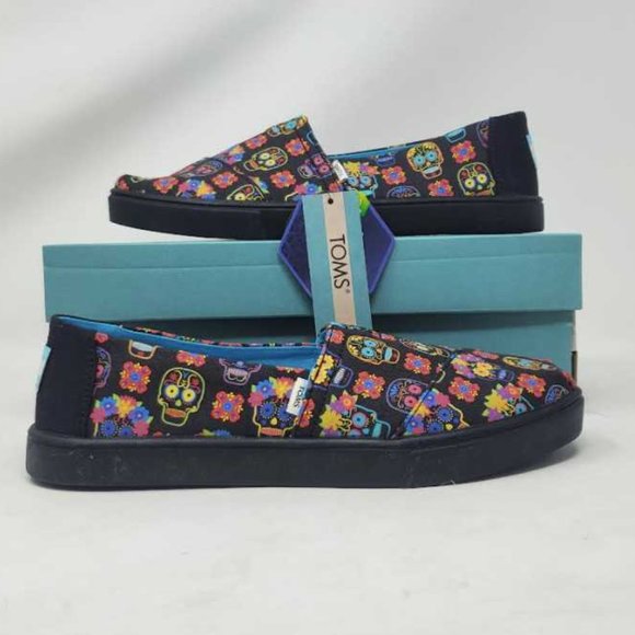 toms dia de los muertos shoes